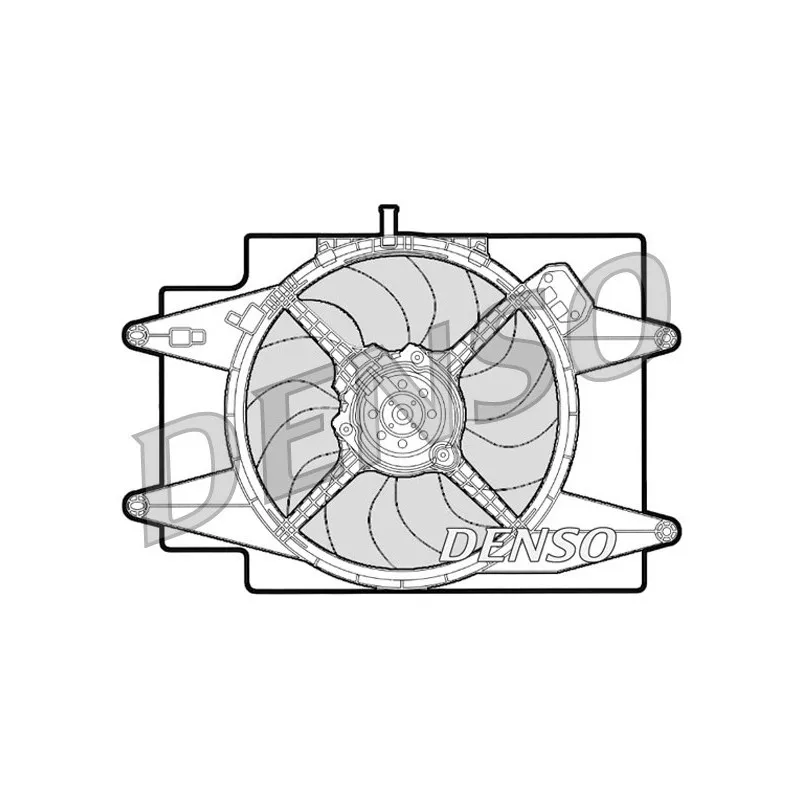 Ventilateur, refroidissement du moteur DENSO DER01001
