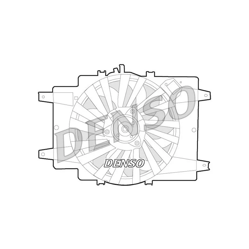 Ventilateur, refroidissement du moteur DENSO DER01008