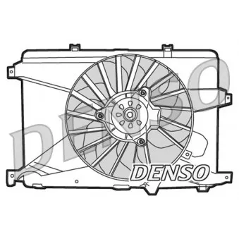 Ventilateur, refroidissement du moteur DENSO DER01014