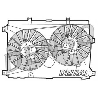 Ventilateur, refroidissement du moteur DENSO