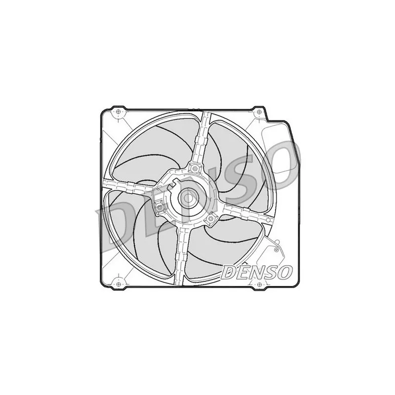 Ventilateur, refroidissement du moteur DENSO DER01203