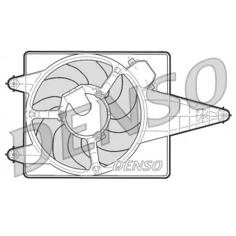Ventilateur, refroidissement du moteur DENSO DER01204