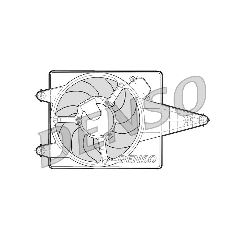 Ventilateur, refroidissement du moteur DENSO DER01204