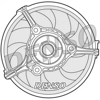 Ventilateur, refroidissement du moteur DENSO DER02002