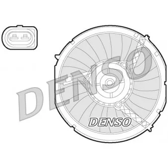 Ventilateur, refroidissement du moteur DENSO DER02003