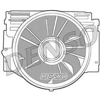 Ventilateur, refroidissement du moteur DENSO