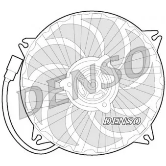 Ventilateur, refroidissement du moteur DENSO DER07007