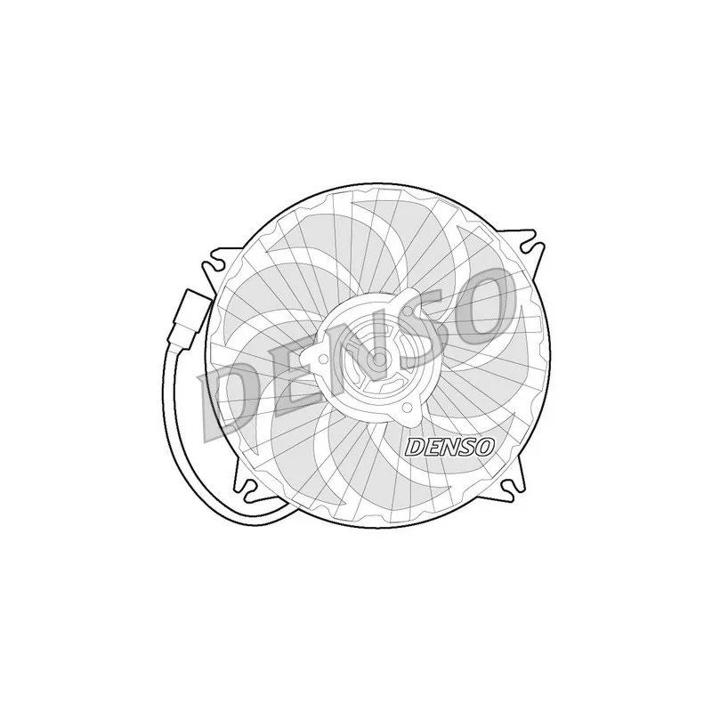 Ventilateur, refroidissement du moteur DENSO DER07007