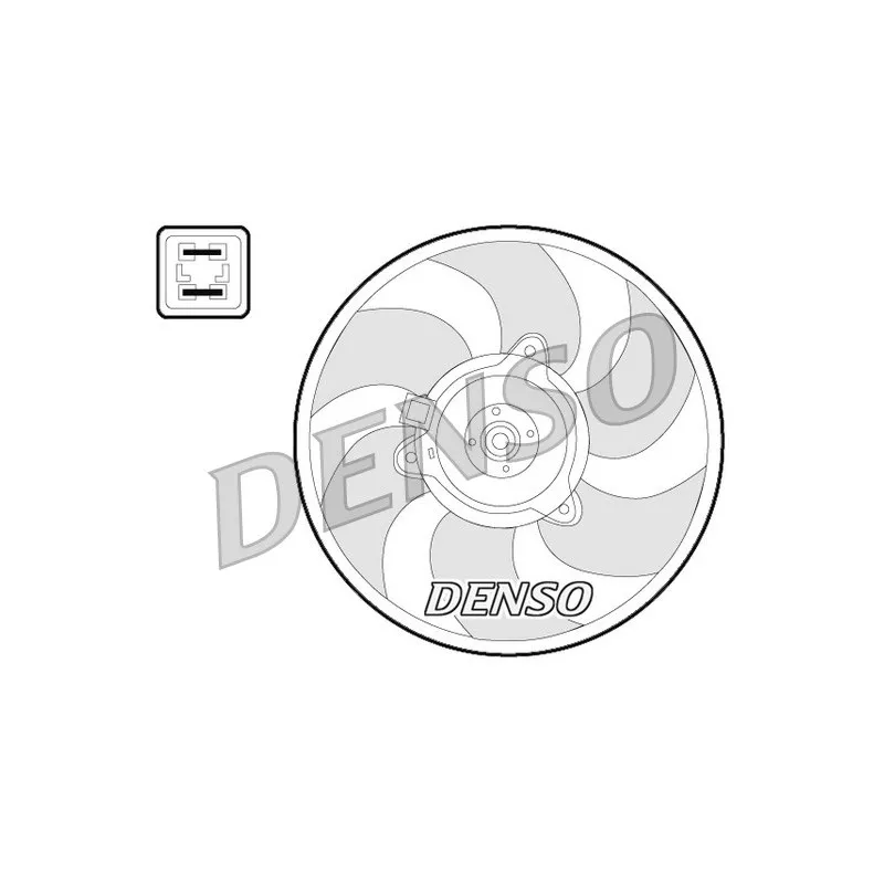 Ventilateur, refroidissement du moteur DENSO DER07008