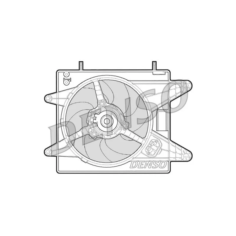 Ventilateur, refroidissement du moteur DENSO DER09003