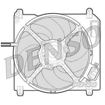 Ventilateur, refroidissement du moteur DENSO DER09007