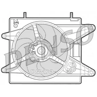 Ventilateur, refroidissement du moteur DENSO DER09008