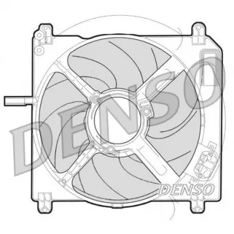 Ventilateur, refroidissement du moteur DENSO DER09009