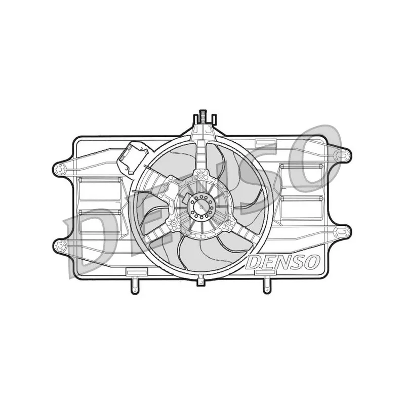 Ventilateur, refroidissement du moteur DENSO DER09021