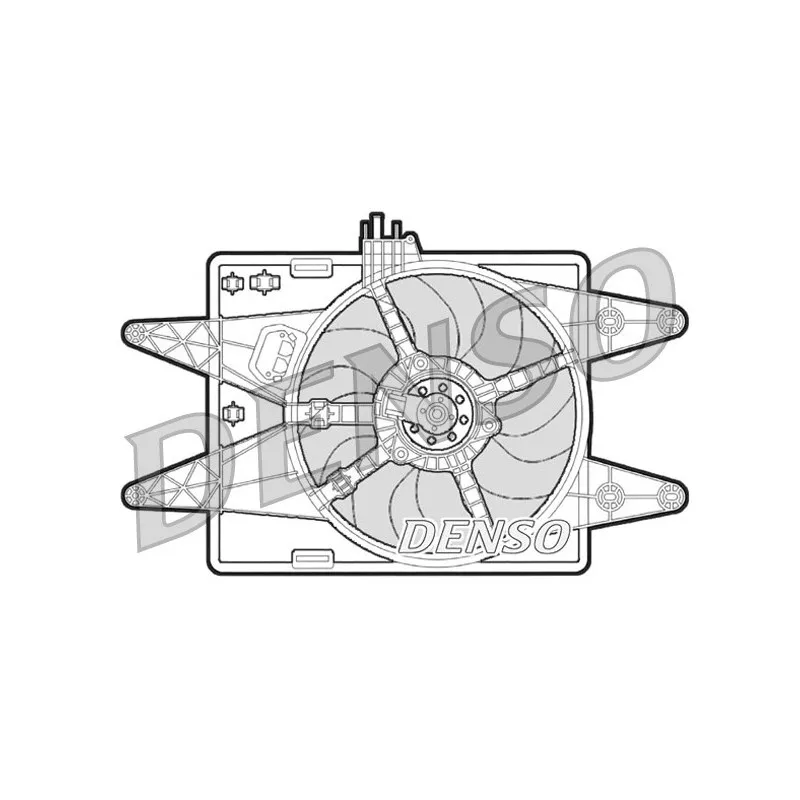 Ventilateur, refroidissement du moteur DENSO DER09022
