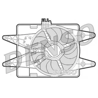 Ventilateur, refroidissement du moteur DENSO DER09023
