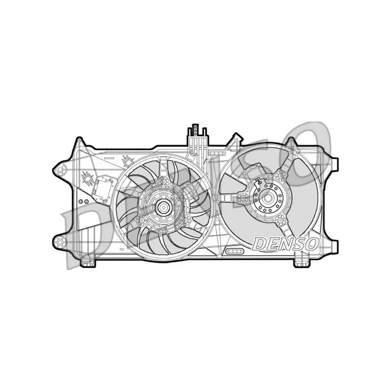 Ventilateur, refroidissement du moteur DENSO DER09026