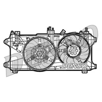 Ventilateur, refroidissement du moteur DENSO DER09027