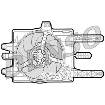 Ventilateur, refroidissement du moteur DENSO DER09030