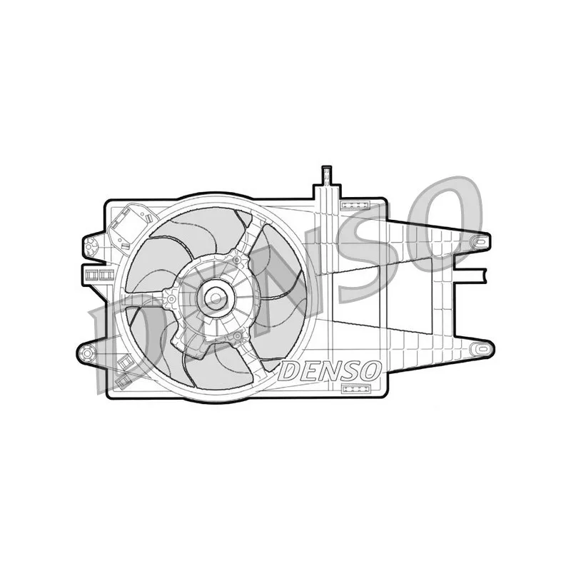 Ventilateur, refroidissement du moteur DENSO DER09032