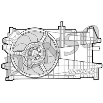 Ventilateur, refroidissement du moteur DENSO DER09035