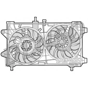 Ventilateur, refroidissement du moteur DENSO DER09036
