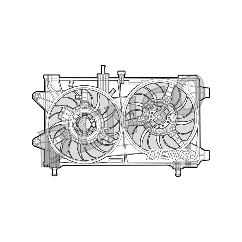 Ventilateur, refroidissement du moteur DENSO DER09036
