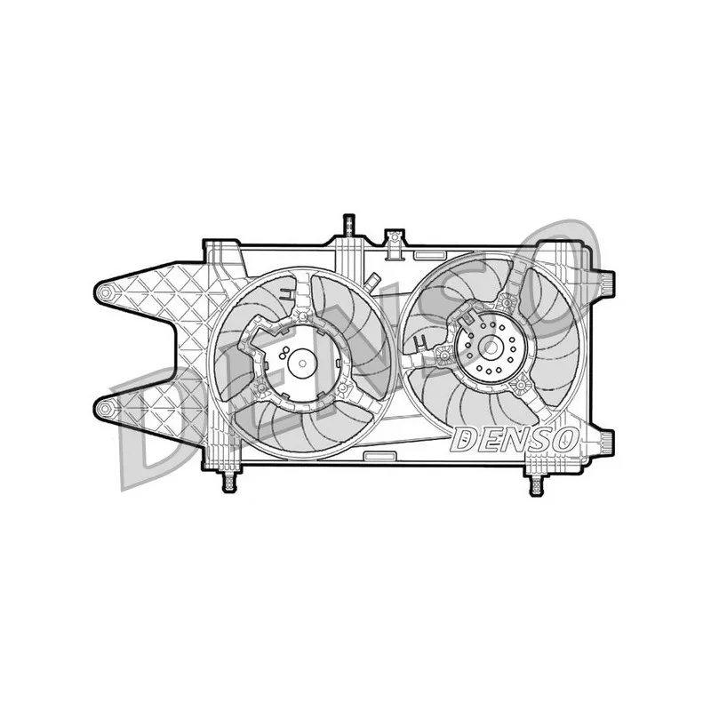 Ventilateur, refroidissement du moteur DENSO DER09037