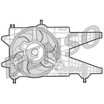 Ventilateur, refroidissement du moteur DENSO DER09038