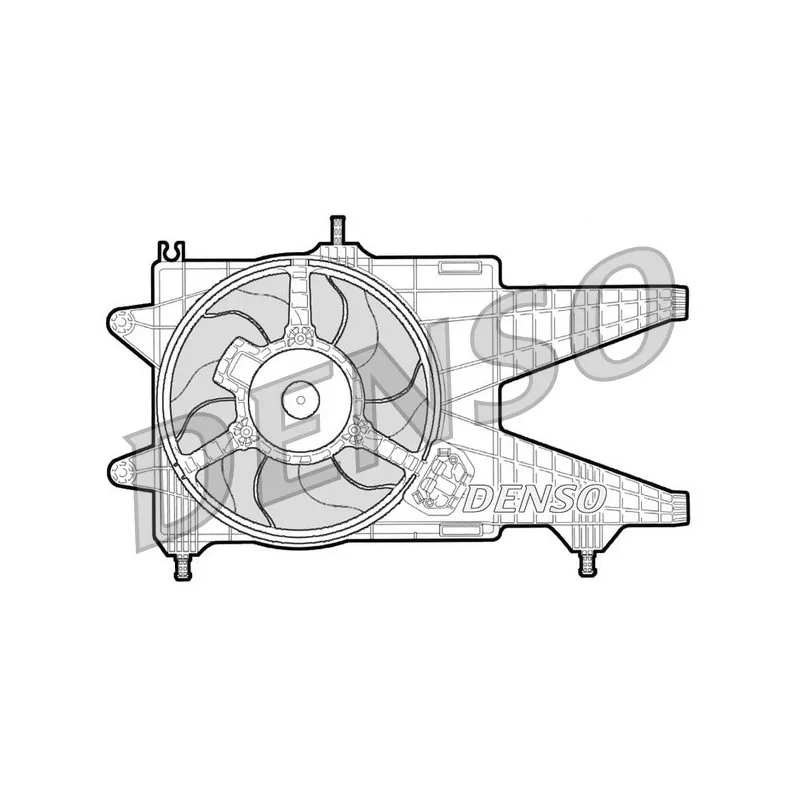 Ventilateur, refroidissement du moteur DENSO DER09038