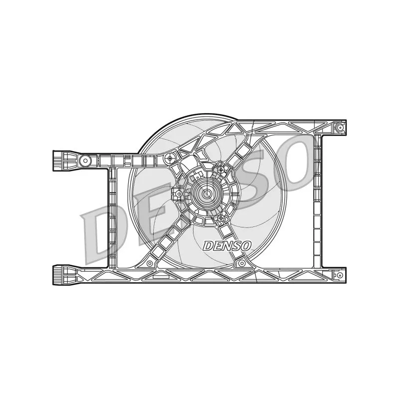 Ventilateur, refroidissement du moteur DENSO DER09045