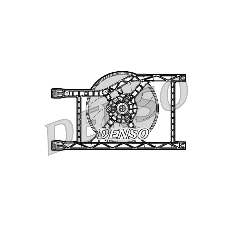 Ventilateur, refroidissement du moteur DENSO DER09047