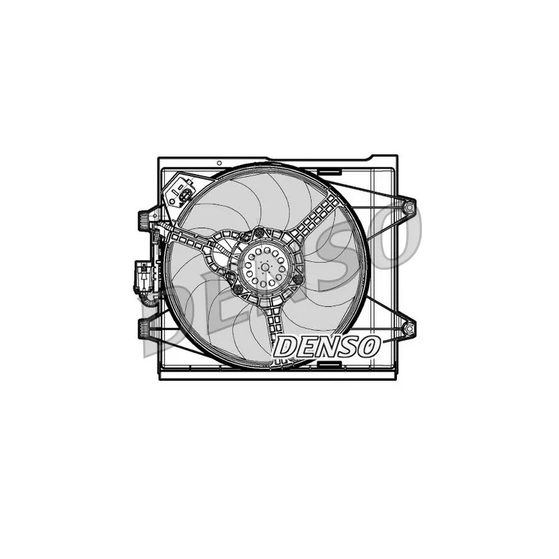 Ventilateur, refroidissement du moteur DENSO DER09048