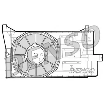Ventilateur, refroidissement du moteur DENSO DER09050