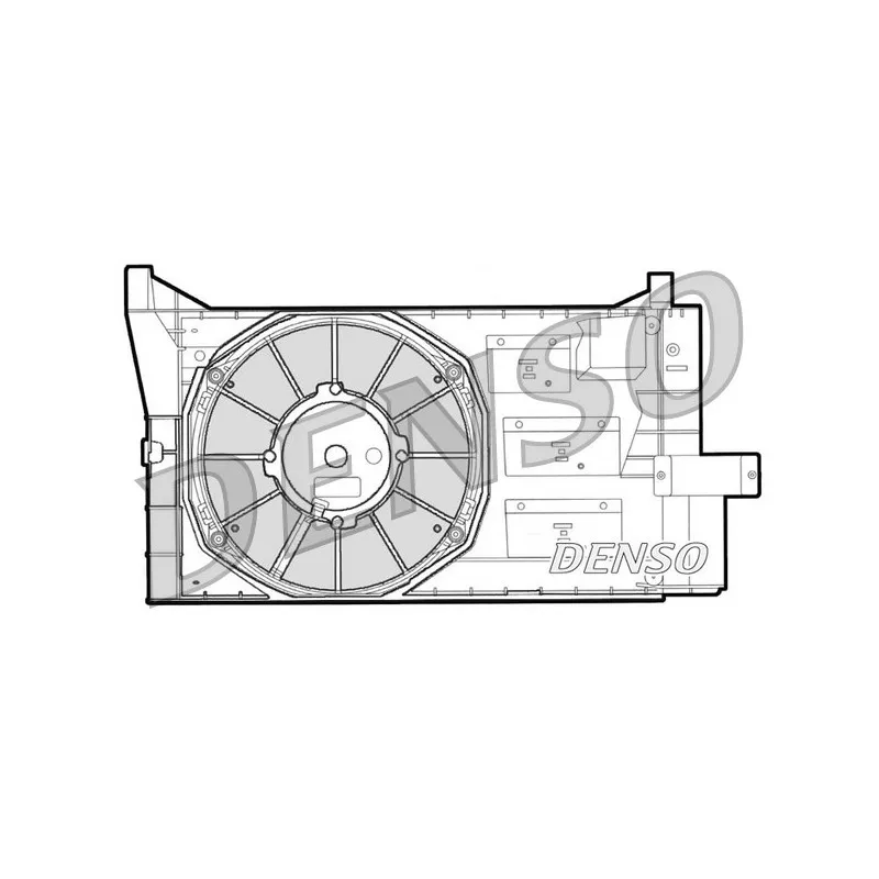 Ventilateur, refroidissement du moteur DENSO DER09050