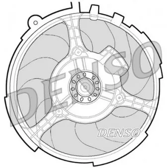 Ventilateur, refroidissement du moteur DENSO DER09060