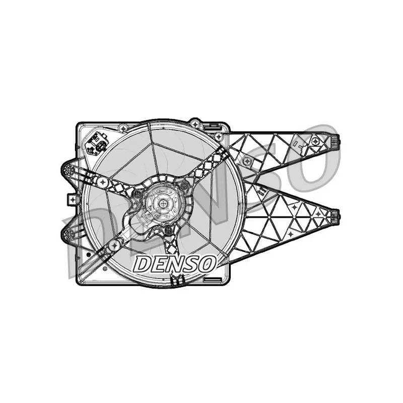 Ventilateur, refroidissement du moteur DENSO DER09064