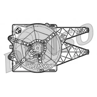 Ventilateur, refroidissement du moteur DENSO DER09065