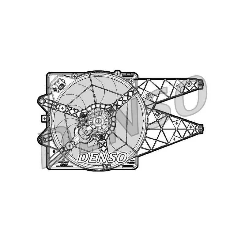 Ventilateur, refroidissement du moteur DENSO DER09066