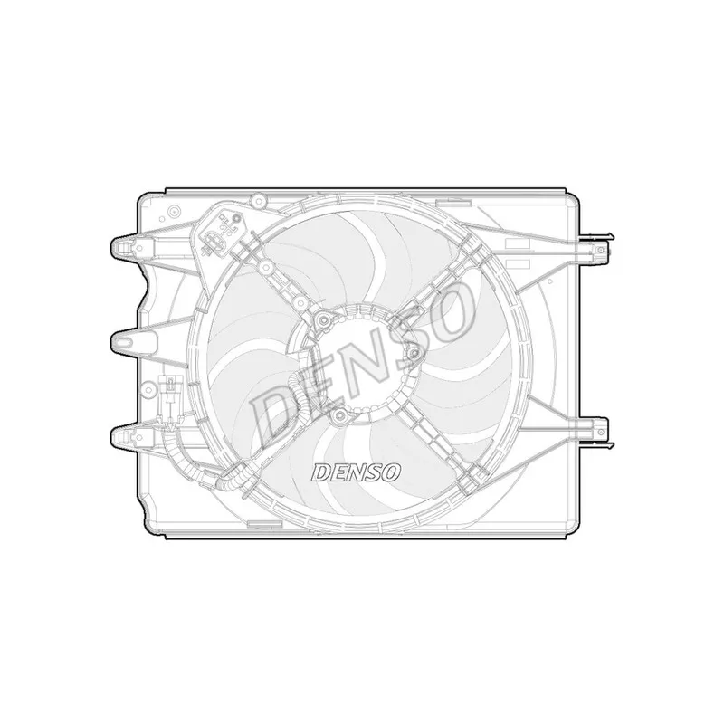 Ventilateur, refroidissement du moteur DENSO DER09068