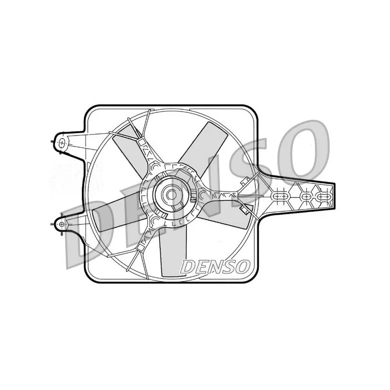 Ventilateur, refroidissement du moteur DENSO DER09072