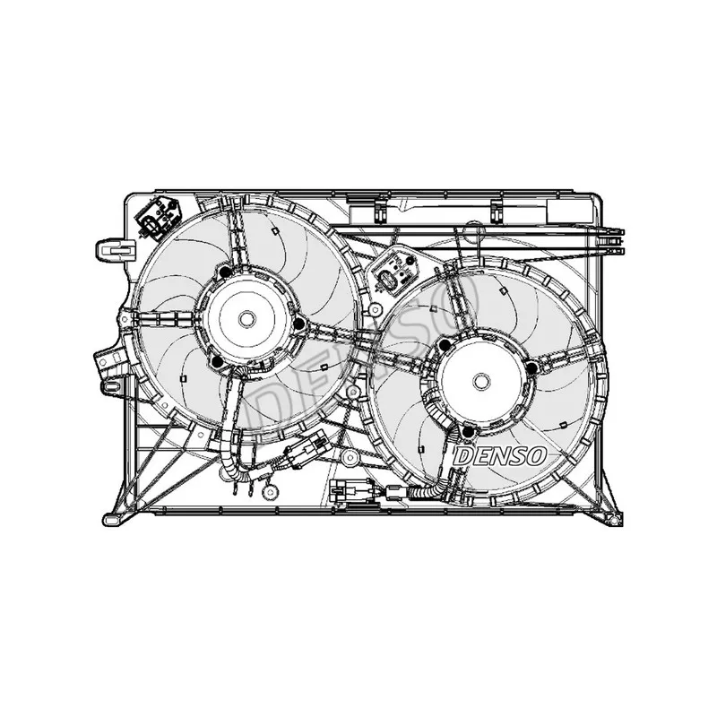 Ventilateur, refroidissement du moteur DENSO DER09075