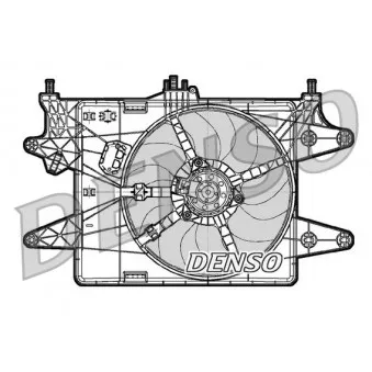 Ventilateur, refroidissement du moteur DENSO DER09081