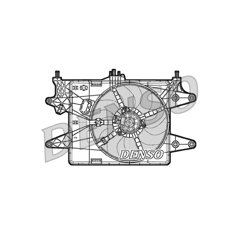 Ventilateur, refroidissement du moteur DENSO DER09081