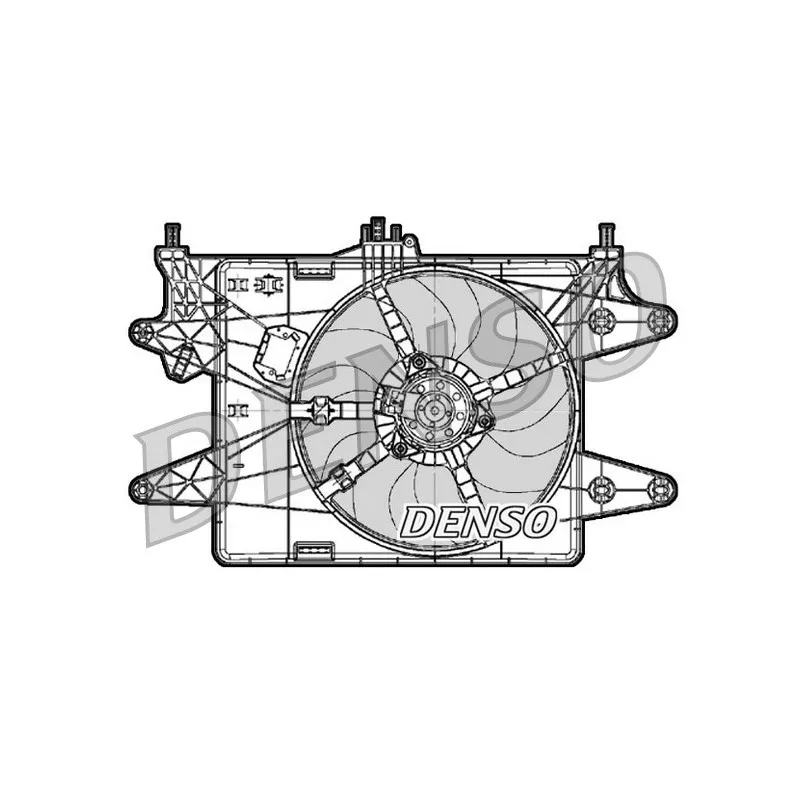 Ventilateur, refroidissement du moteur DENSO DER09083