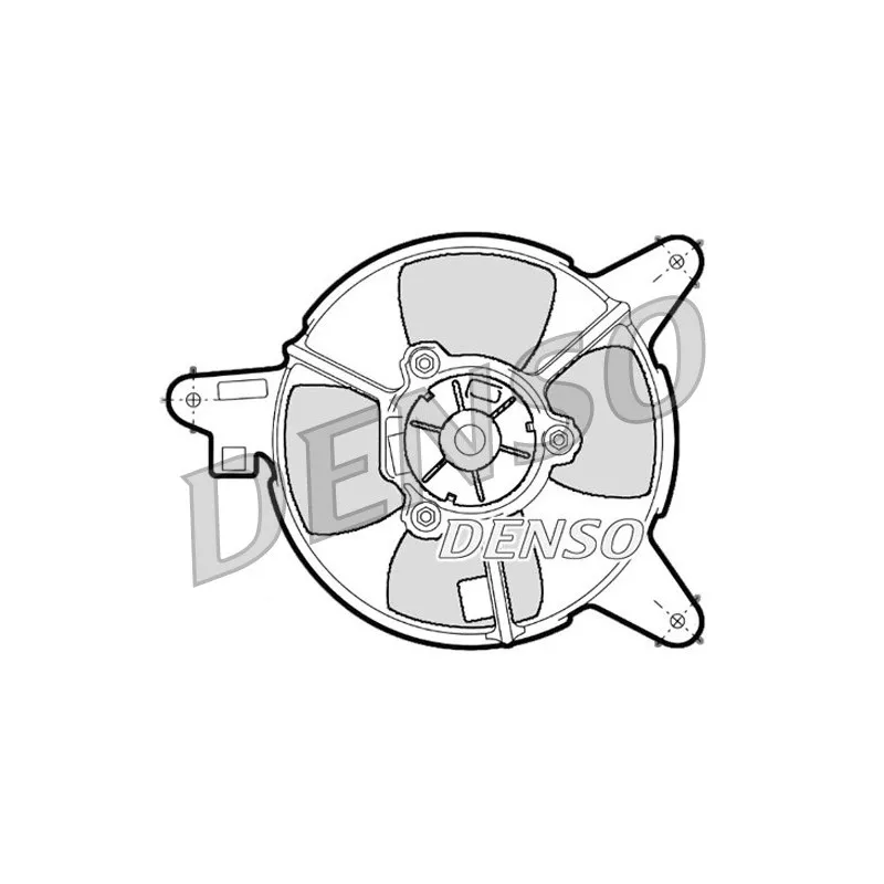 Ventilateur, refroidissement du moteur DENSO DER09087