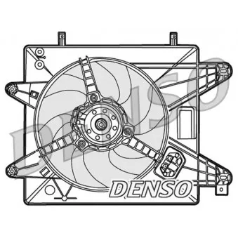 Ventilateur, refroidissement du moteur DENSO DER09088