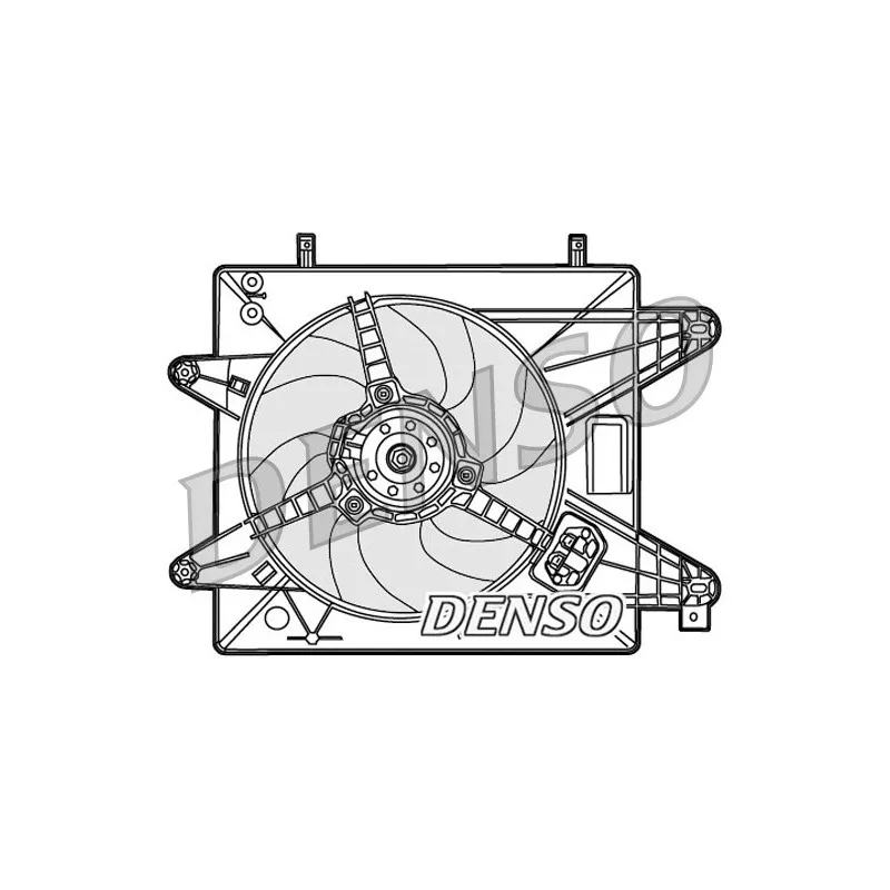 Ventilateur, refroidissement du moteur DENSO DER09088
