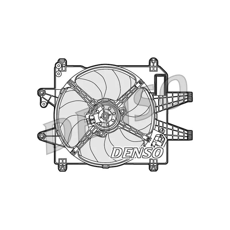 Ventilateur, refroidissement du moteur DENSO DER09089