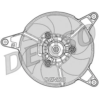 Ventilateur, refroidissement du moteur DENSO DER09090
